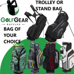 YOUR CHOICE OF GOLF BAG