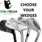 YOUR CHOICE OF 3 WEDGES