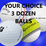 YOUR CHOICE 3 DOZEN BALLS