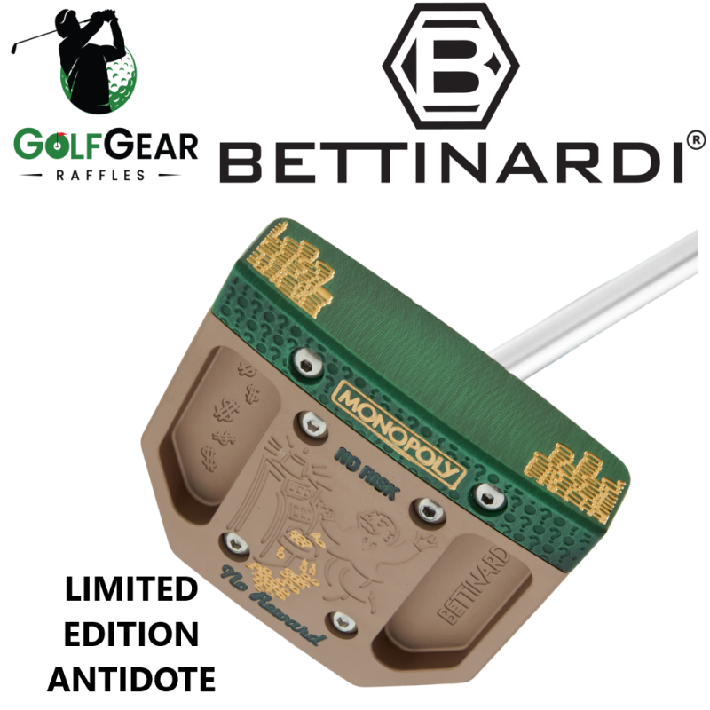 Monopoly x Bettinardi No Risk No Reward Antidote SB2 Limited Run Putter