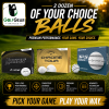 2 DOZEN YOUR CHOICE OF BALLS AUTODRAW