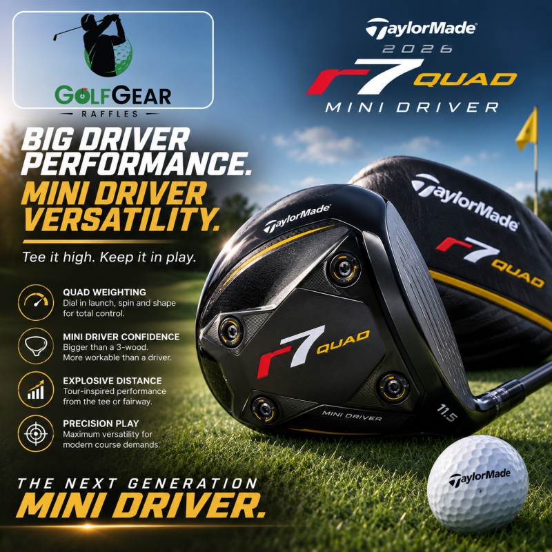 TAYLORMADE R-7 QUAD MINI DRIVER