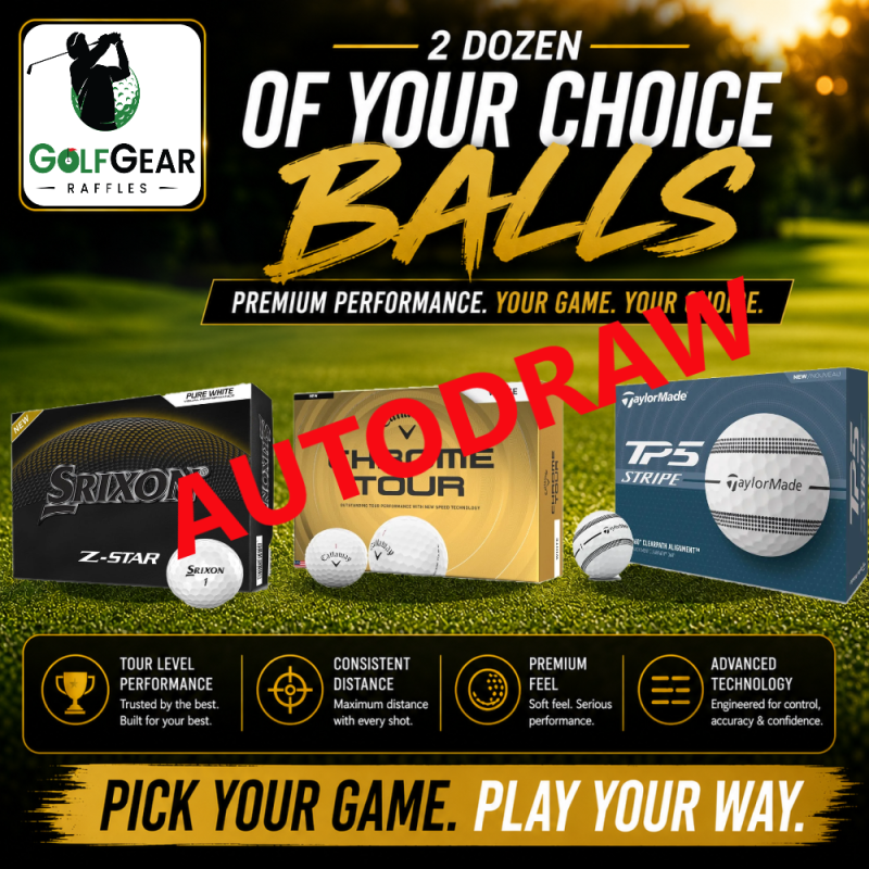 2 DOZEN YOUR CHOICE OF BALLS AUTODRAW