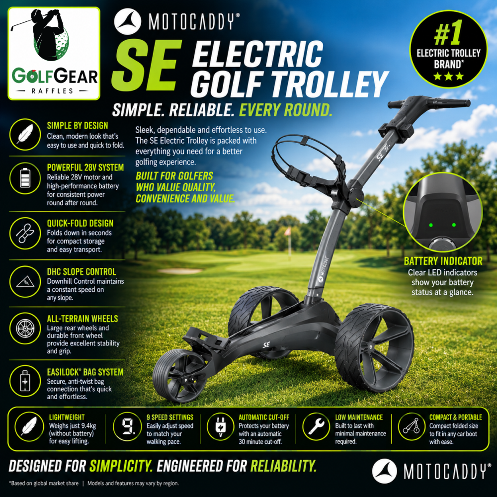 MOTOCADDY SE ELECTRIC TROLLEY