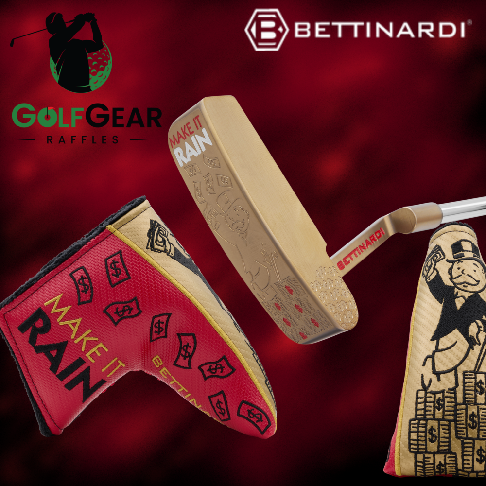Monopoly x Bettinardi Make it Rain BB1 Limited Run Putter
